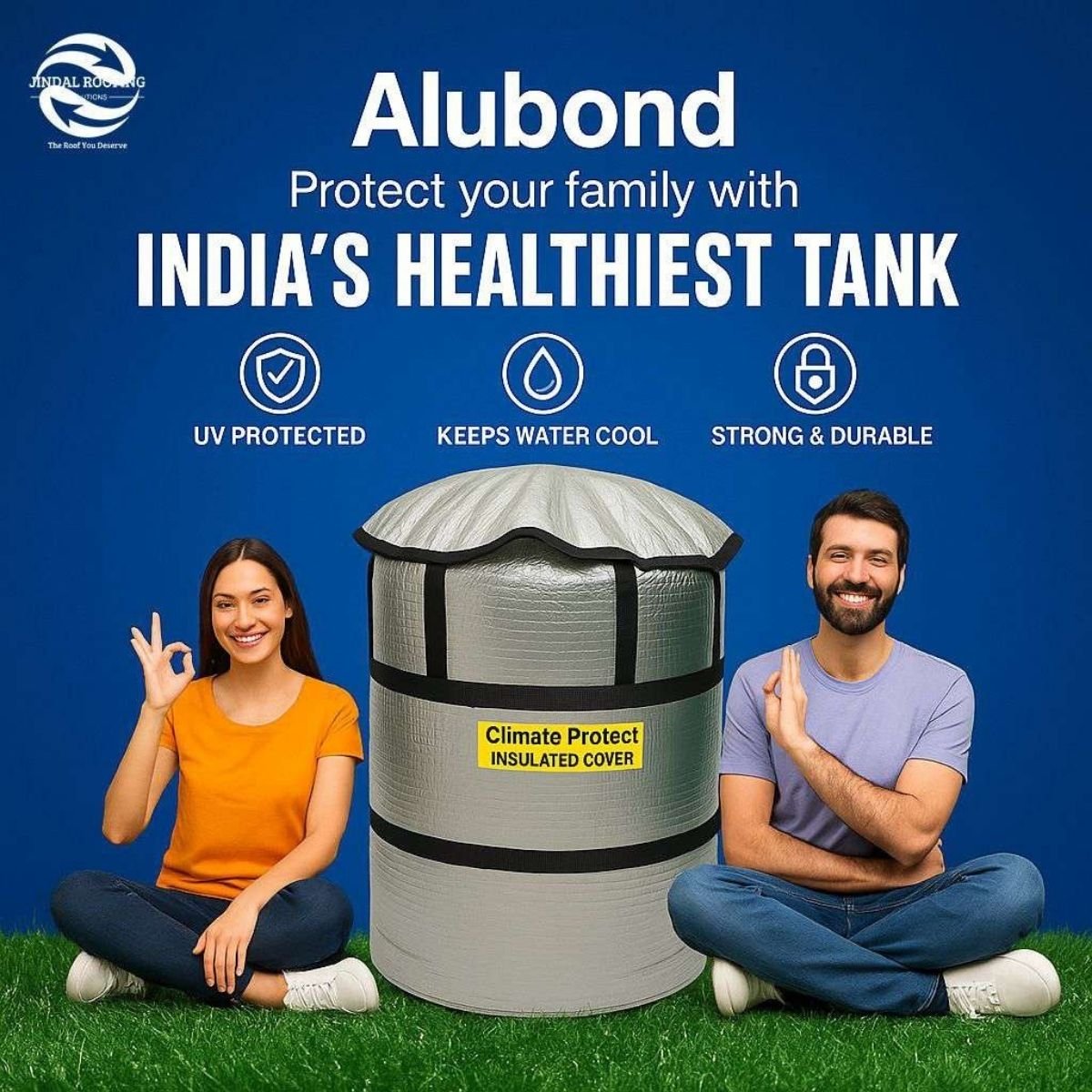 India’s Healthiest Water Tank Insulation - AluBond
